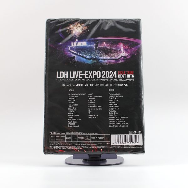 LDH LIVE-EXPO 2024 -EXILE TRIBE BEST HITS-(DVD2枚組) [DVD] - 画像 (3)