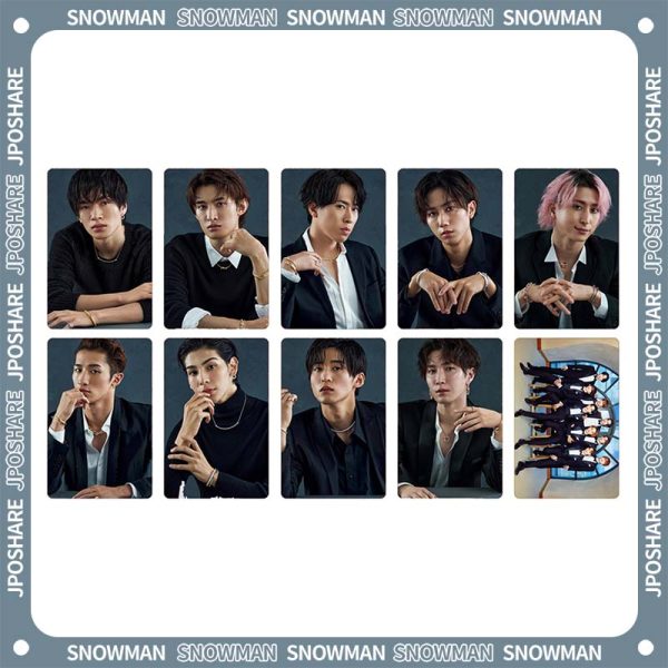 Snow Man 全メンバーグッズセット★ 10 種類ミニカード